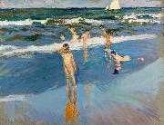 Joaquin Sorolla Y Bastida Children in the Sea Spain oil painting artist